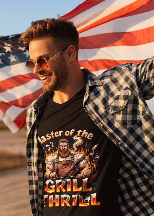 Master of the Grill Thrill T-shirt – Premium Unisex Cotton Tee