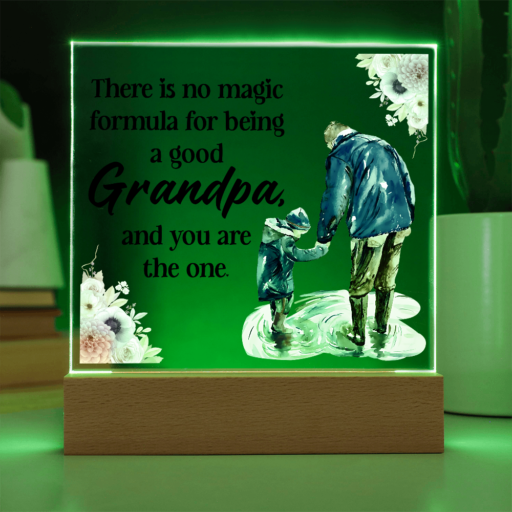 Acrylic Square Design_Grandpa